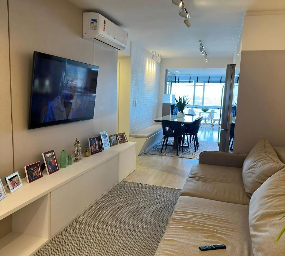 Apartman Apartamento Pe Na Areia Em Barra Velha Brazília